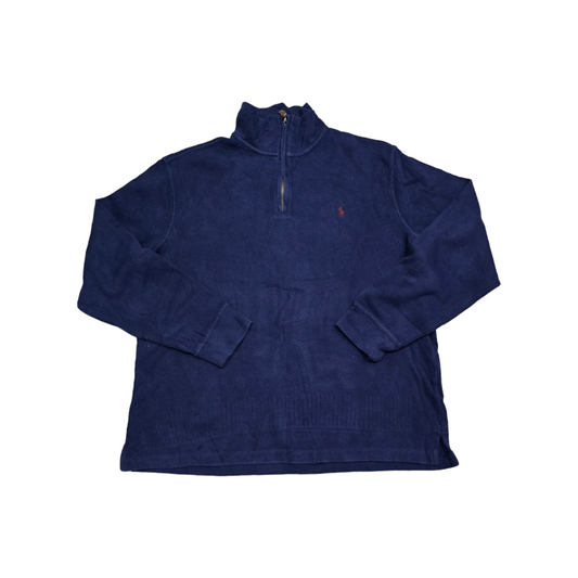 Sueter Polo Ralph Lauren Grande L Azul Pony Vino