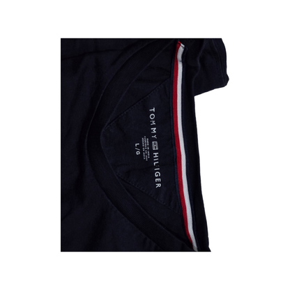 Playera Manga Larga Tommy Hilfiger Grande L Azul