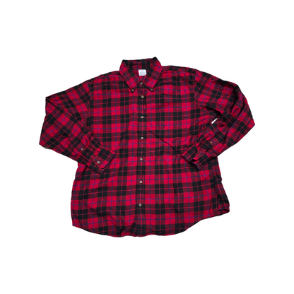 Camisa Brooks Brothers Xgrande Xl Cuadros Roja Regent