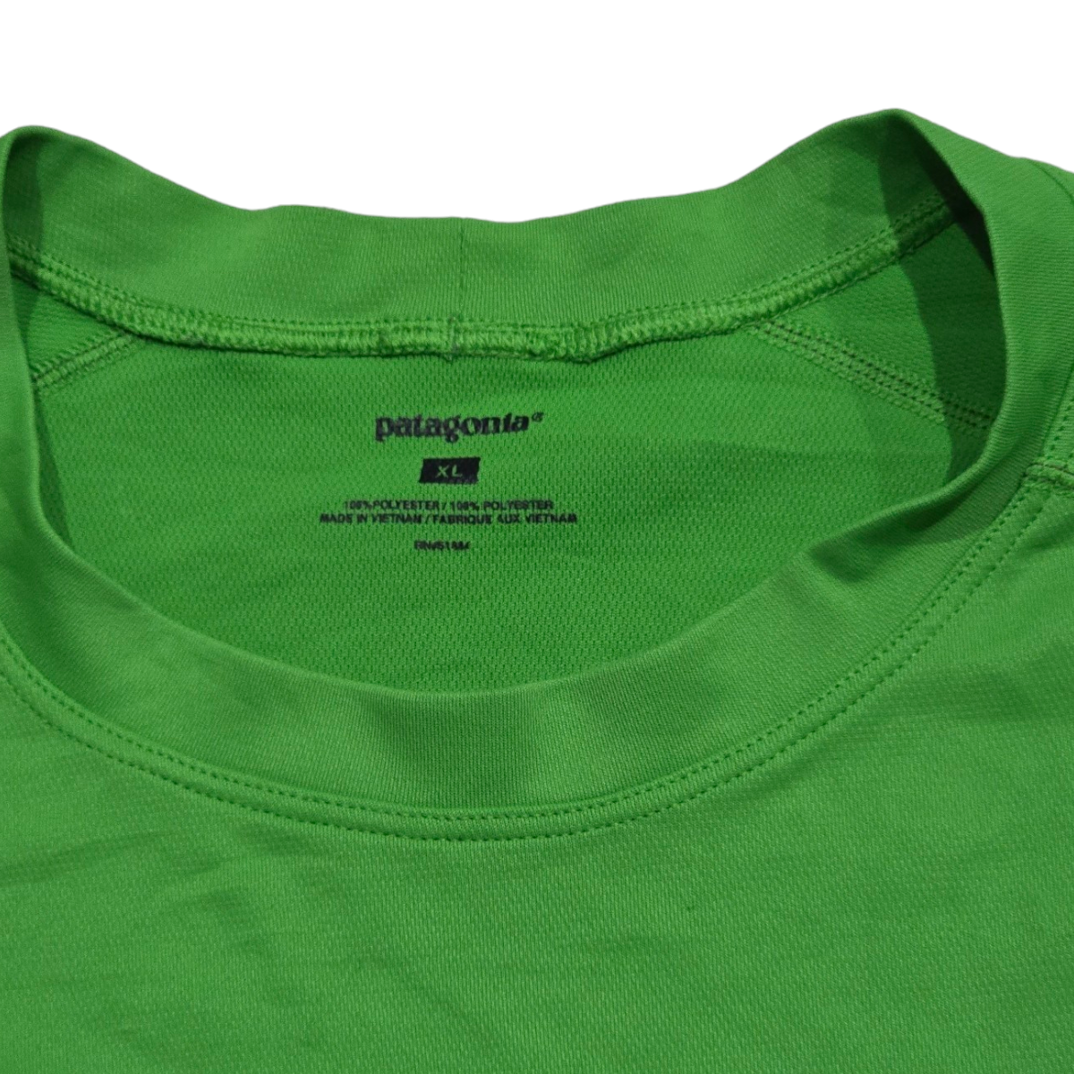 Playera Manga Larga Patagonia Mediana M Verde