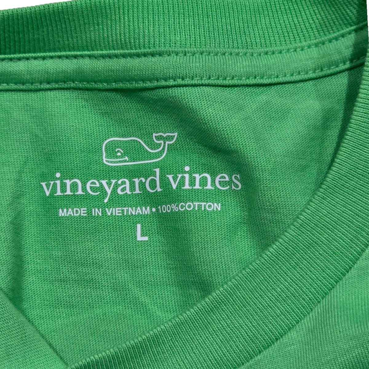 Playera Vineyard Vines Grande L Verde Big Dill