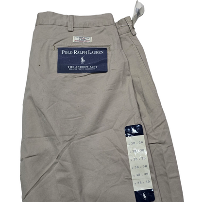 Pantalon Ralph Lauren Andrew Pant 38x30 Cafe Claro