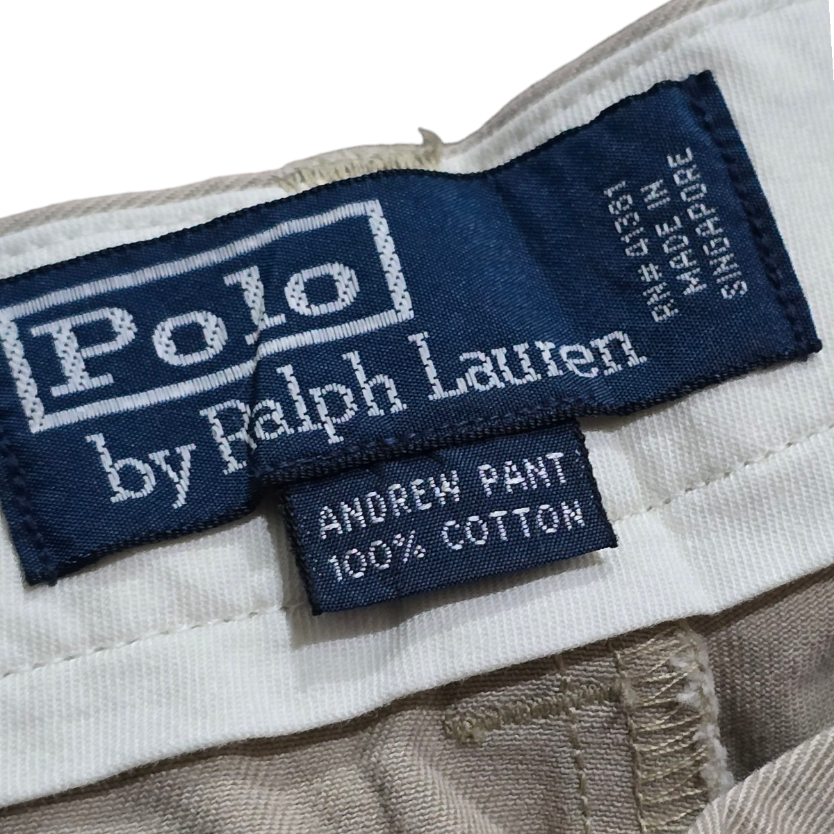 Pantalon Ralph Lauren Andrew Pant 38x30 Cafe Claro