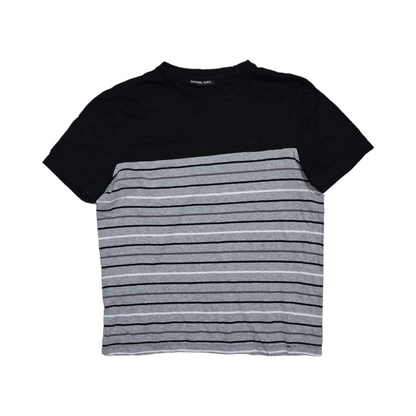 Playera Michael Kors Mediana M Negro Con Gris