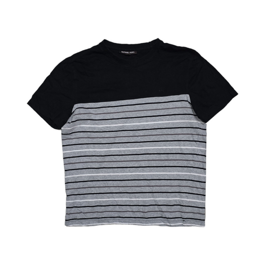 Playera Michael Kors Mediana M Negro Con Gris