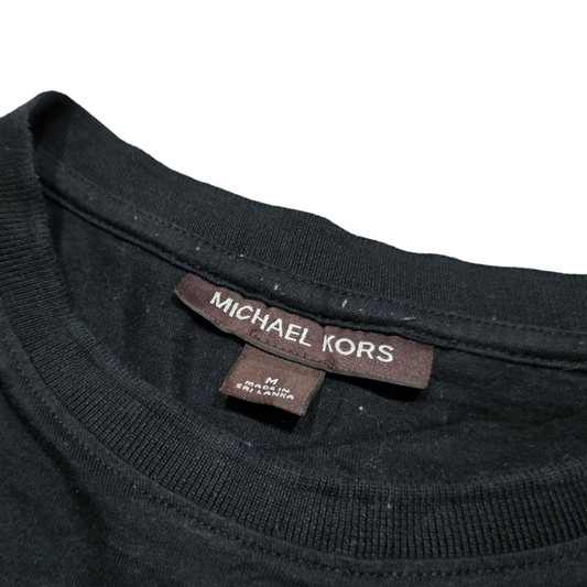 Playera Michael Kors Mediana M Negro Con Gris