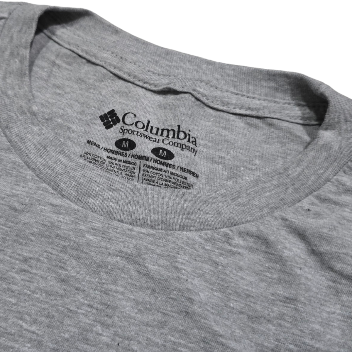 Playera Columbia Mediana M Gris