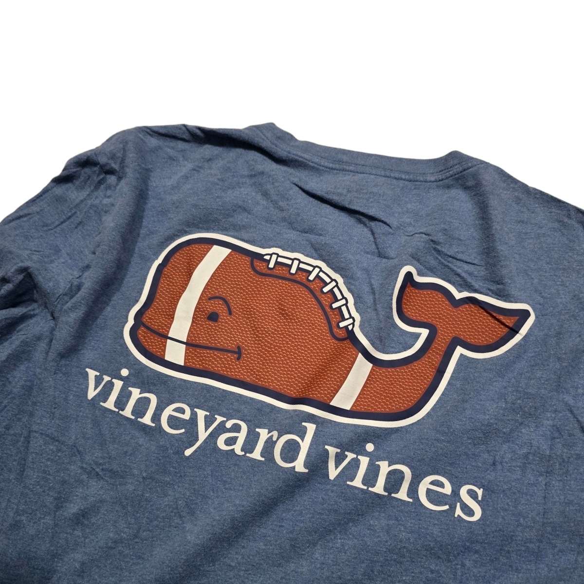 Playera Manga Larga Vineyard Vines Mediana M Azul