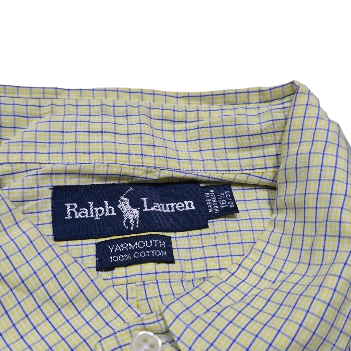 Camisa Ralph Lauren Grande L Yarmouth 16 1/2 32-33 Amarillo