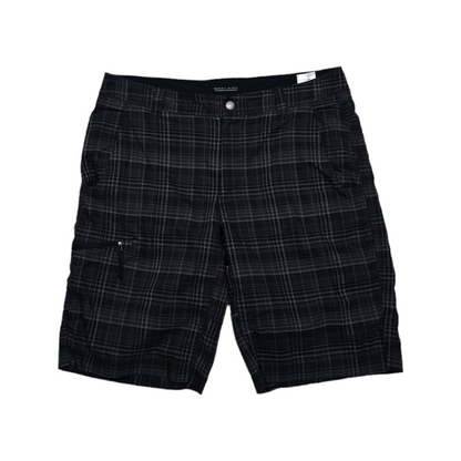 Short Columbia Talla 36 Cuadro Negro