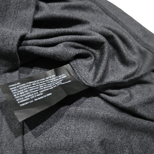Playera Manga Larga Theory Chico S Gris
