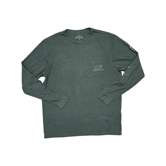 Playera Manga Larga Vineyard Vines Mediana M Verde