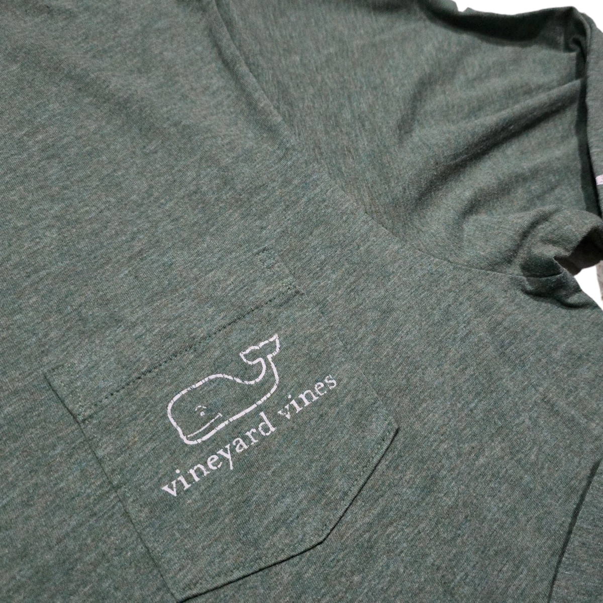 Playera Manga Larga Vineyard Vines Mediana M Verde