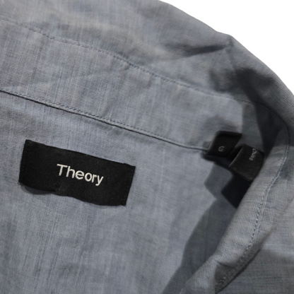 Camisa Manga Corta Theory Grande L Azul