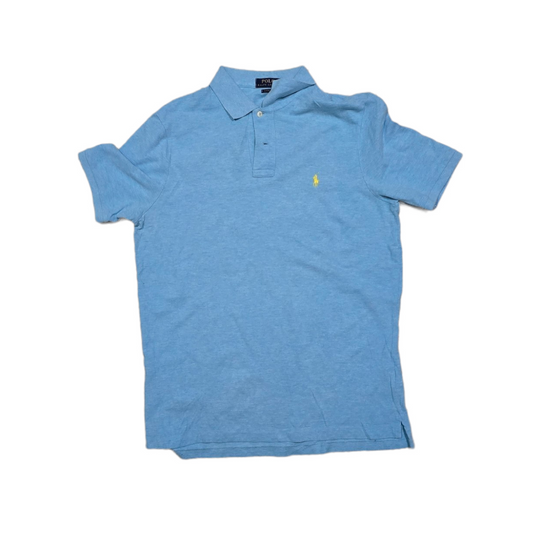 Playera Polo Ralph Lauren Grande L Classic Fit Azul Claro