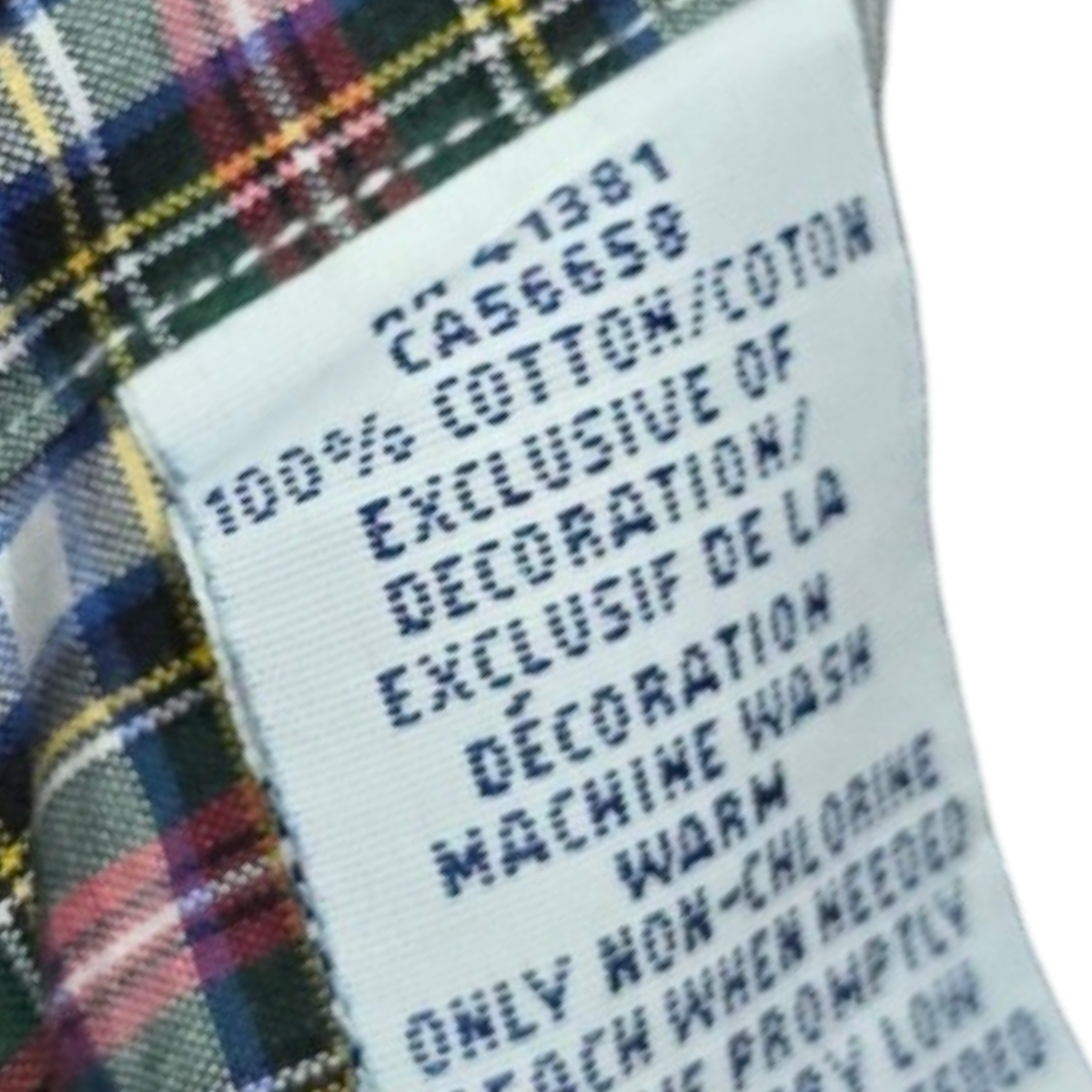 Camisa Ralph Lauren Xgrande Xl 17 1/2 44 Cuadro Rojo Y Verde