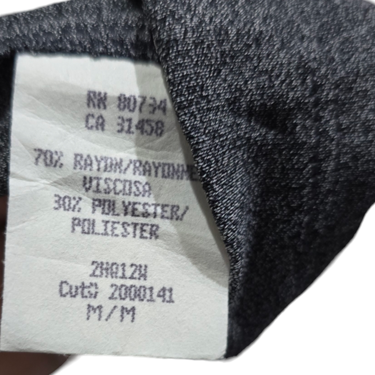 Playera Polo Con Botones Bcbg Maxazria Mediana M Gris