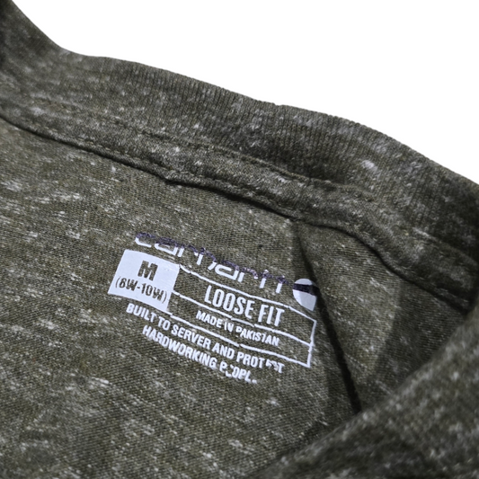 Playera Carhartt Mediana M Mujer Verde