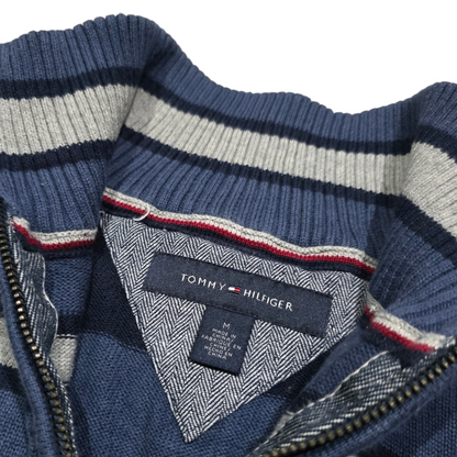 Sueter Tommy Hilfiger Mediana M Azul Lineas