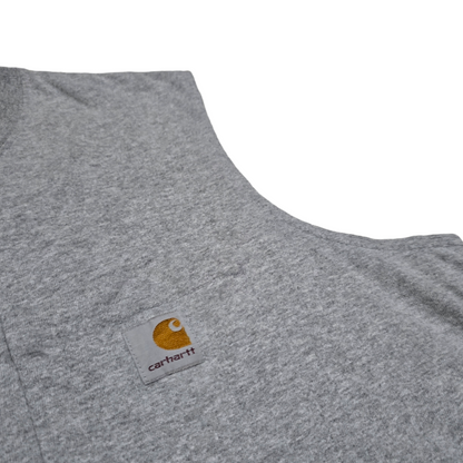 Playera Carhartt Grande L Gris Relaxed Fit