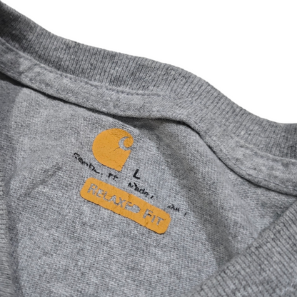 Playera Carhartt Grande L Gris Relaxed Fit