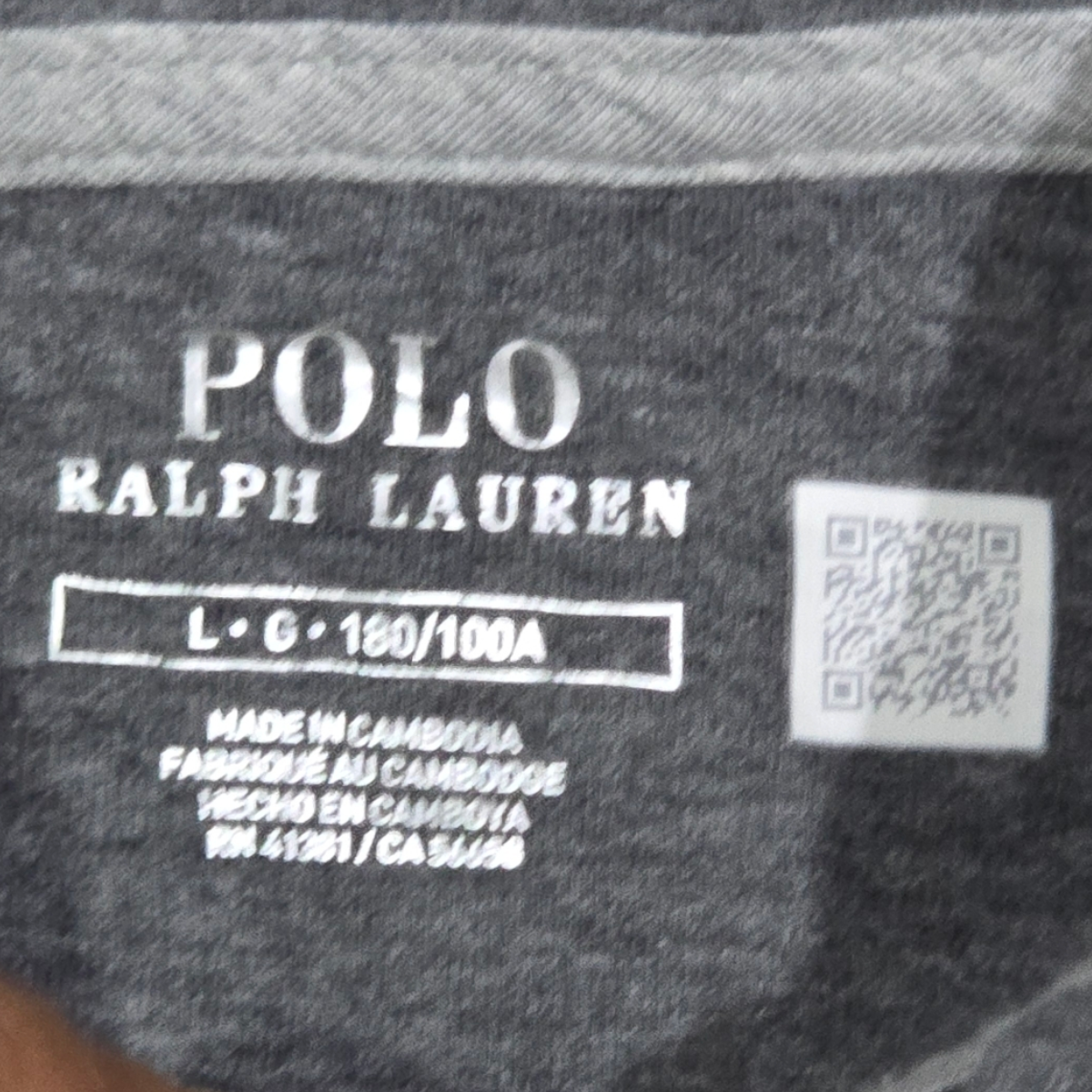 Sueter Ralph Lauren Grande L Gris Pony Gris