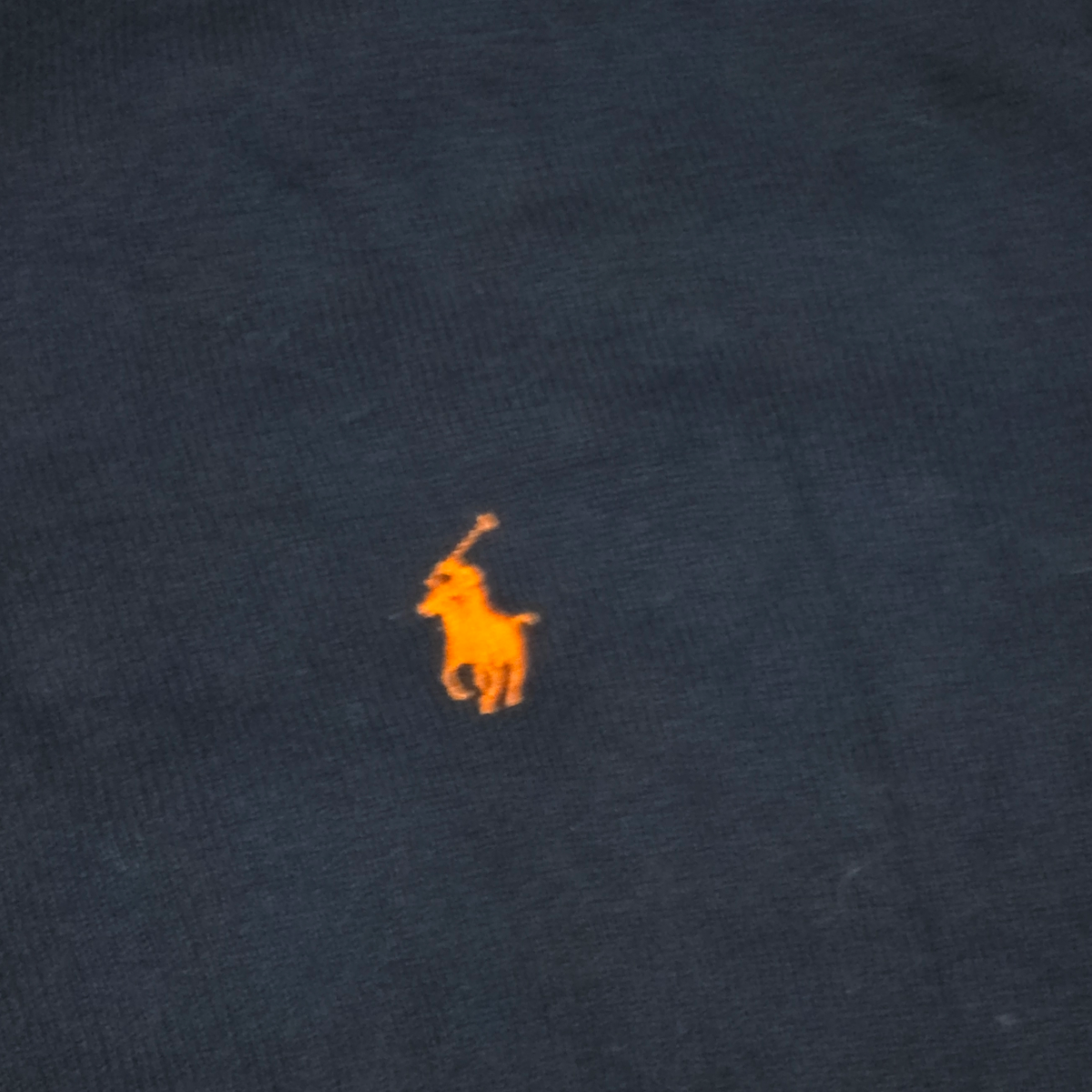 Sudadera Ralph Lauren 2xl Tall Azul Pony Naranja