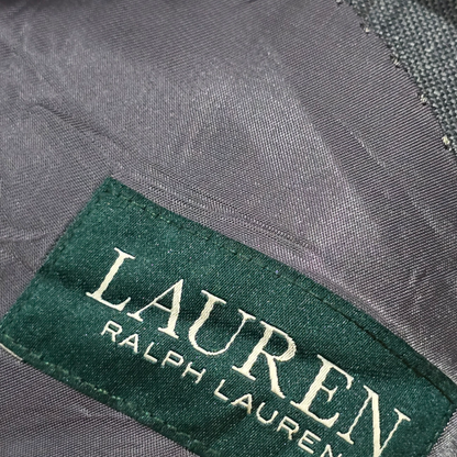 Saco Lauren Ralph Lauren 38r Gris Cuadros