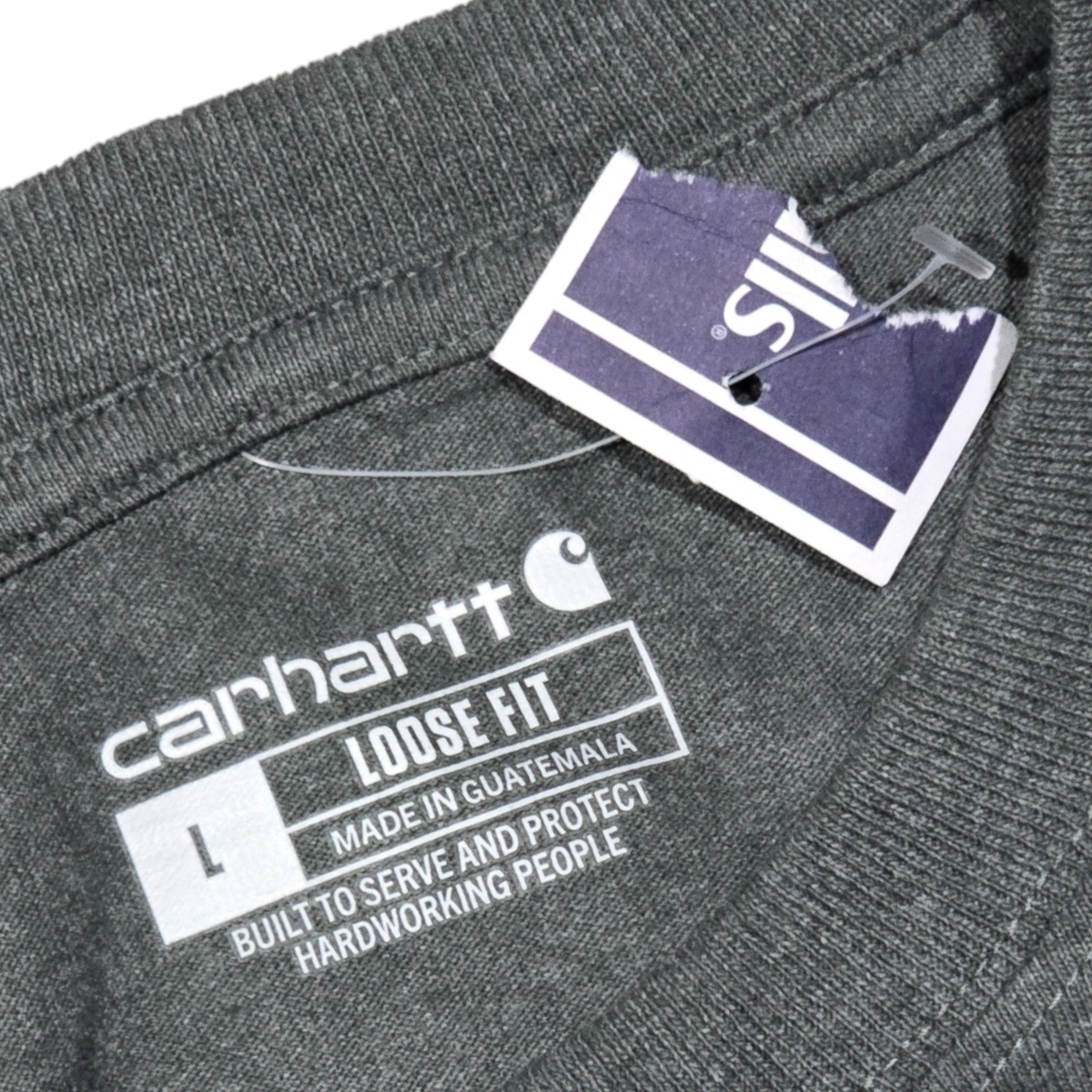 Playera Carhartt Grande L Loose Fit Gris