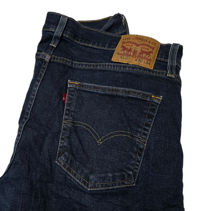 Pantalon Levis 514 36x34 Slimfit Azul