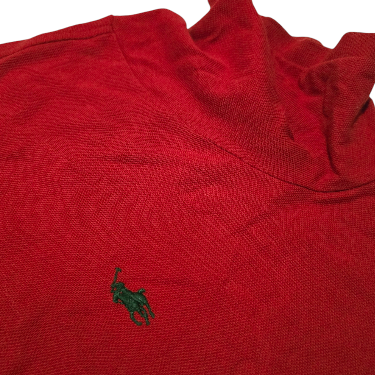 Playera Polo Ralph Lauren Grande L Custom Fit Rojo