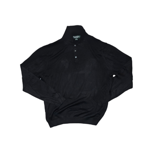 Sueter Botones Brooks Brothers Xgrande Xl Negro