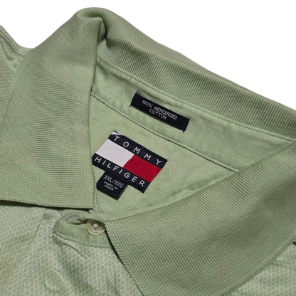 Playera Polo Tommy Hilfiger 2xl Verde