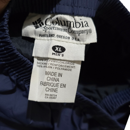 Pants Repelente Agua Columbia Xgrande Xl Azul