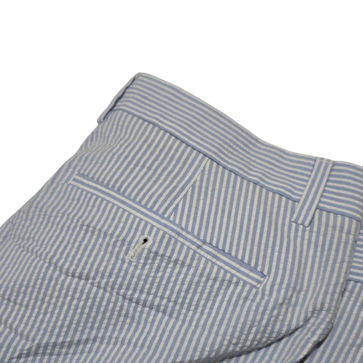 Bermuda Banana Republic Talla 38 Azul Lineas Aiden