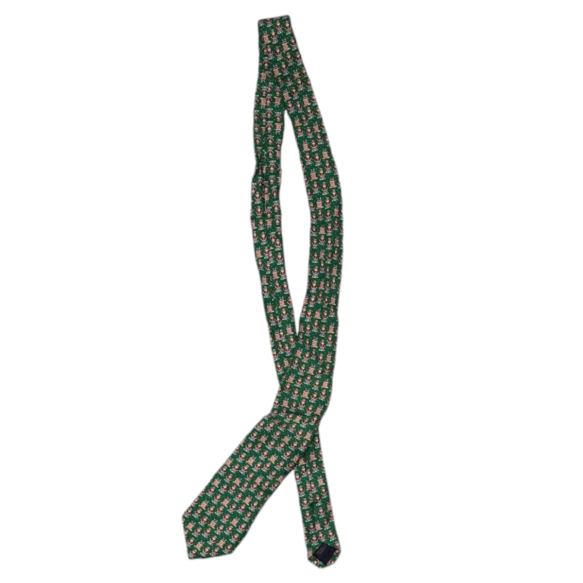 Corbata Vineyard Vines Verde Santa Claus