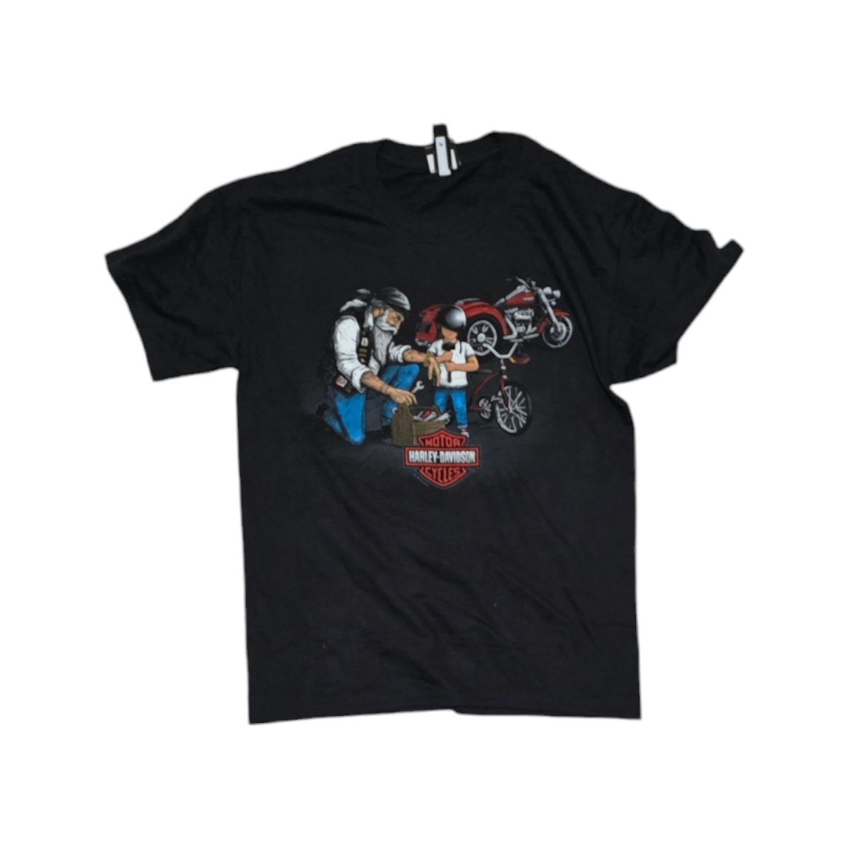 Playera Harley Davidson Mediana M Negro Syracuse