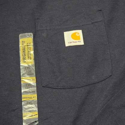 Playera Manga Larga Carhartt 2xl Azul