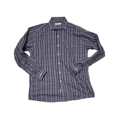 Camisa Michael Kors Grande 16 34-35 Azu Cuadro