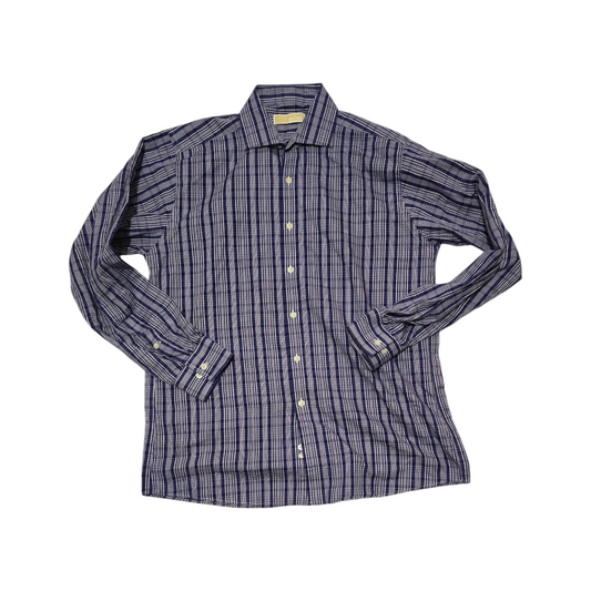 Camisa Michael Kors Grande 16 34-35 Azu Cuadro