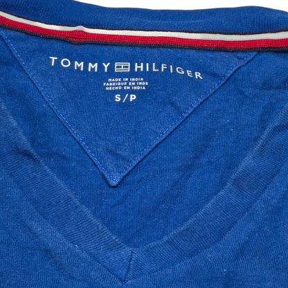 Playera Tommy Hilfiger Chico S Azul
