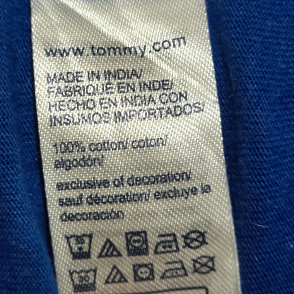 Playera Tommy Hilfiger Chico S Azul