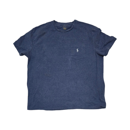 Playera Ralph Lauren Grande L Azul Stretch