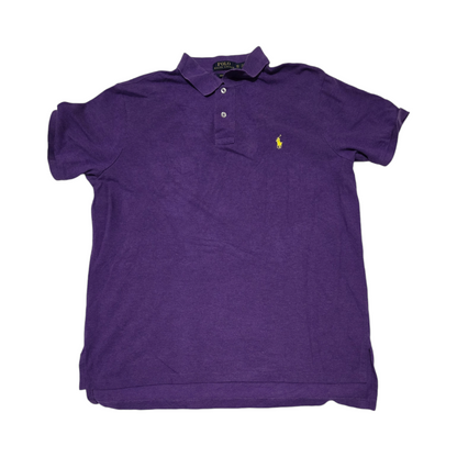 Playera Polo Ralph Lauren Xgrande Xl Custom Fit Morado