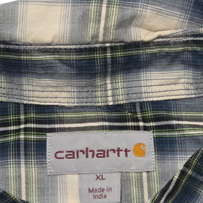 Camisa Carhartt Xgrande Xl Cuadro Verde