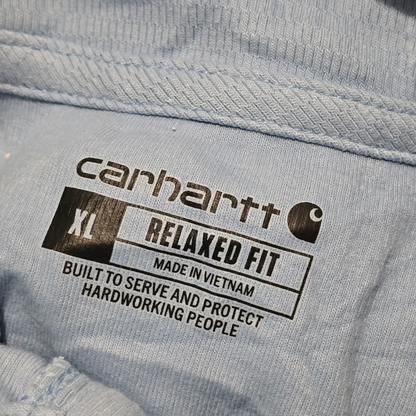 Sudadera Carhartt Xgrande Xl Azul Claro Relaxed Fit