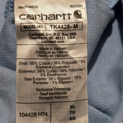 Sudadera Carhartt Xgrande Xl Azul Claro Relaxed Fit