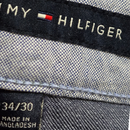 Pantalon Tommy Hilfiger 34x30 Recto Azul