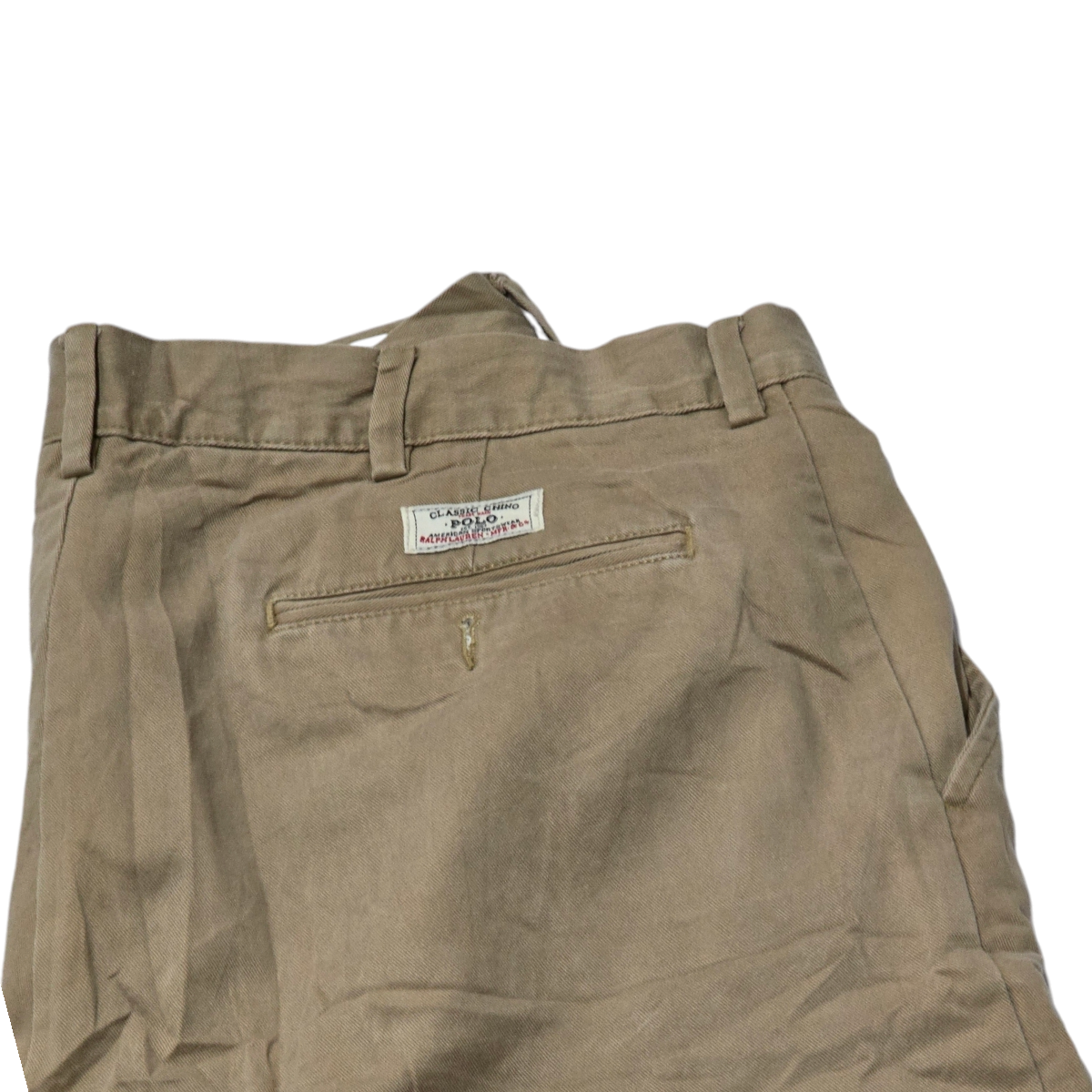 Pantalon Ralph Lauren 36x30 Recto Cafe