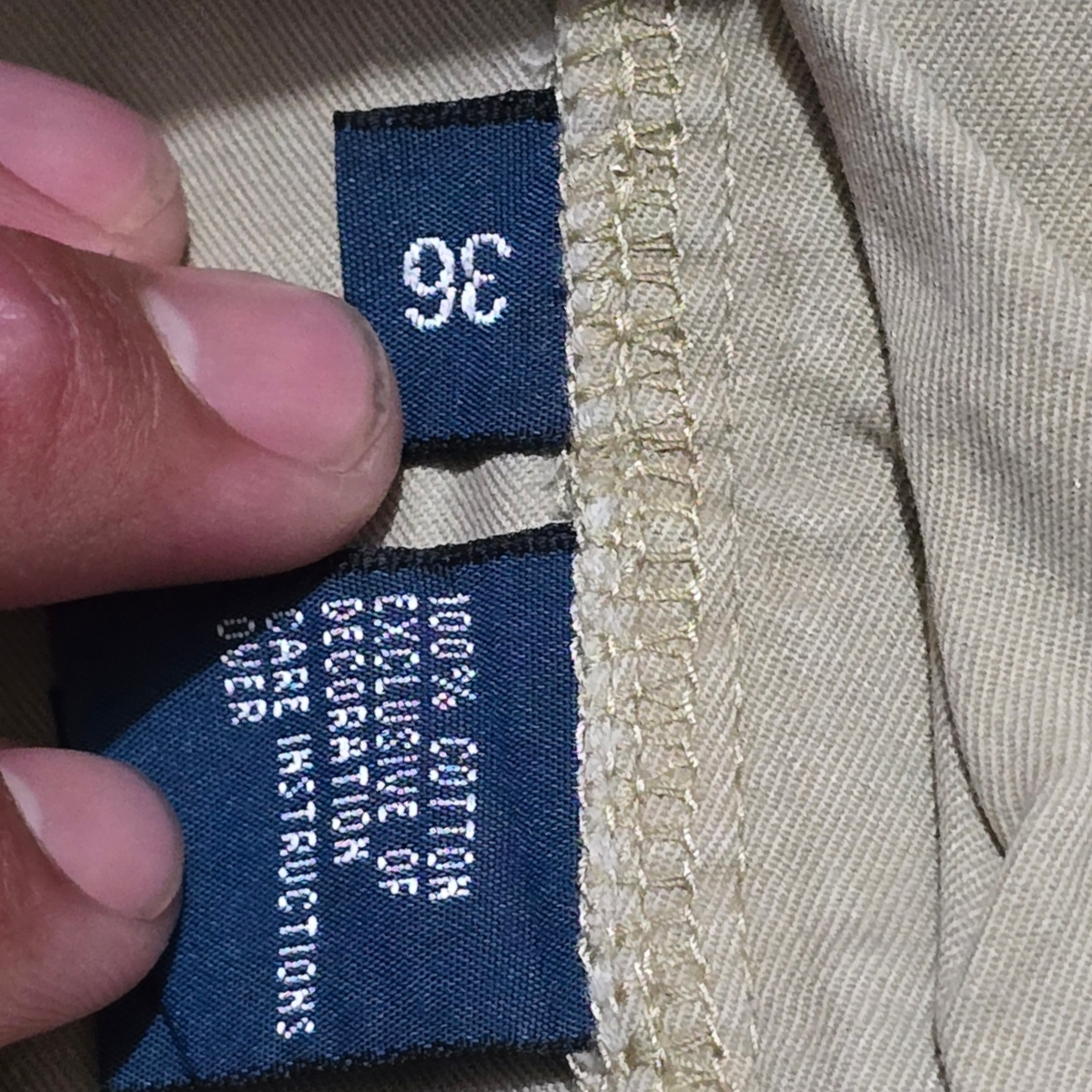 Bermuda Ralph Lauren Talla 36 Prospect Pants Cafe